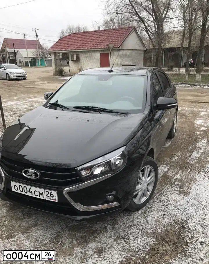 Фото автомобиля TAGAZ ACCENT, 2006 — госномер О004СМ26. Цвет: ЧЕРНЫЙ