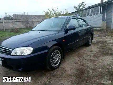 Фото автомобиля KIA SPECTRA, 2007 — госномер С118СВ136. Цвет: Темно-синий