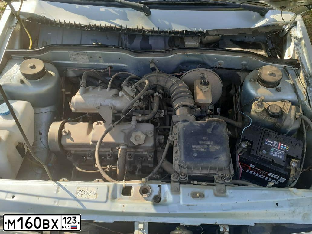 Фото автомобиля LADA 2109 SAMARA, 2001 — госномер М160ВХ123. Цвет: СЕРЕБРИСТО-ГОЛУБОЙ