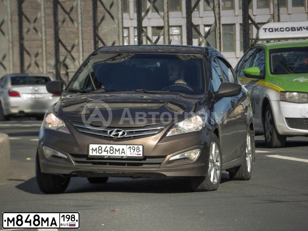 Фото автомобиля HYUNDAI SOLARIS, 2016 — госномер Е760ОА51