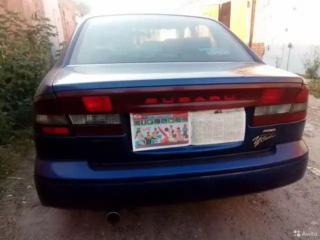 Фото автомобиля SUBARU LEGACY, 2003 — госномер В614УК21. Цвет: СИНИЙ