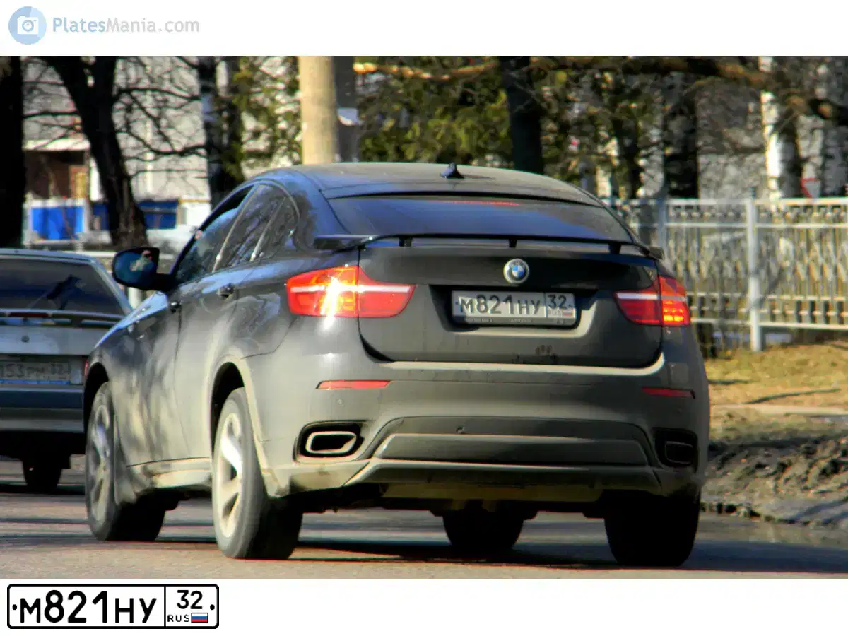 Фото автомобиля BMW X6, 2012 — госномер А810СС172. Цвет: ЧЕРНЫЙ
