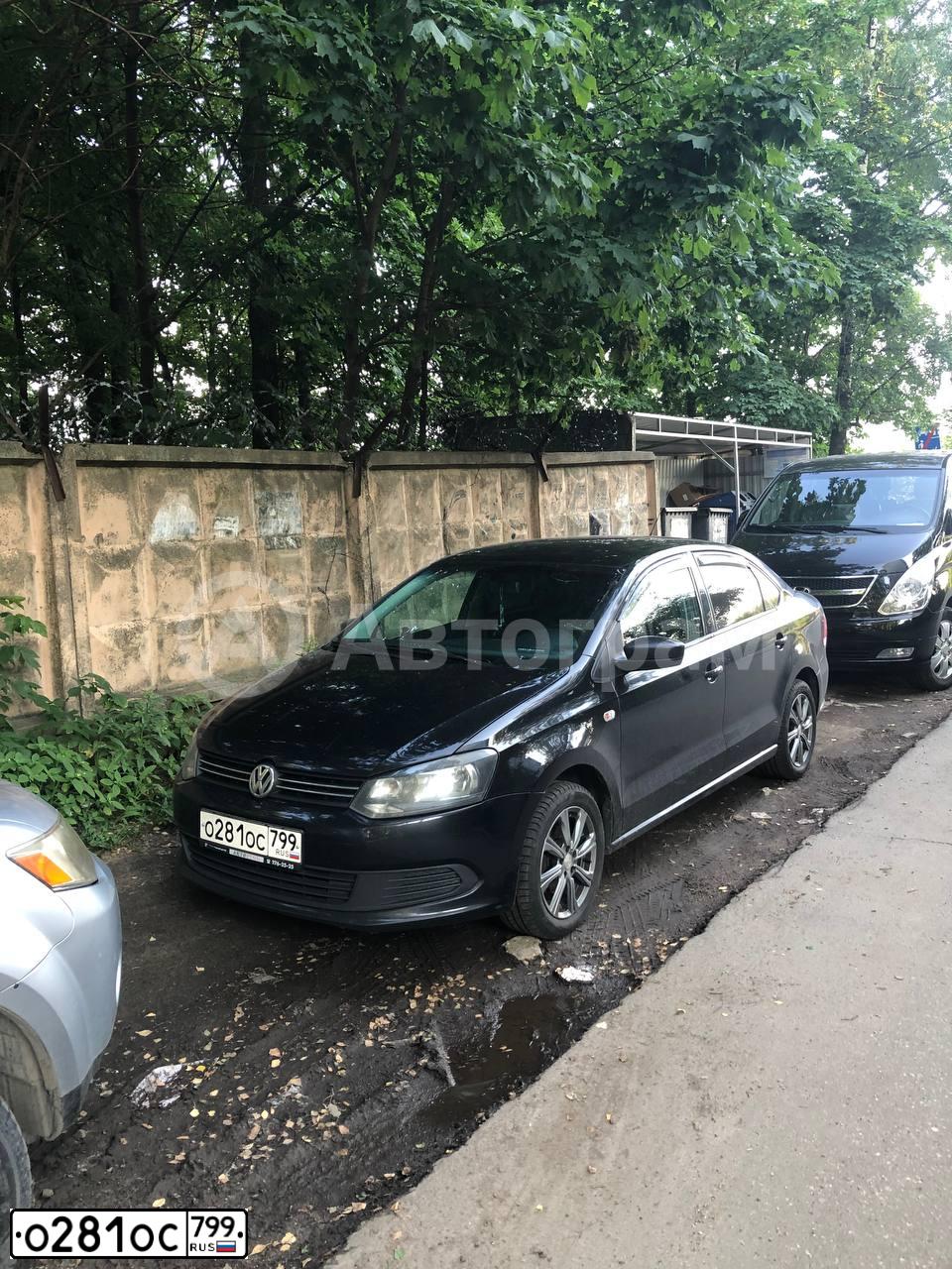 Фото автомобиля VOLKSWAGEN POLO, 2014 — госномер М408ВТ323. Цвет: ЧЕРНЫЙ