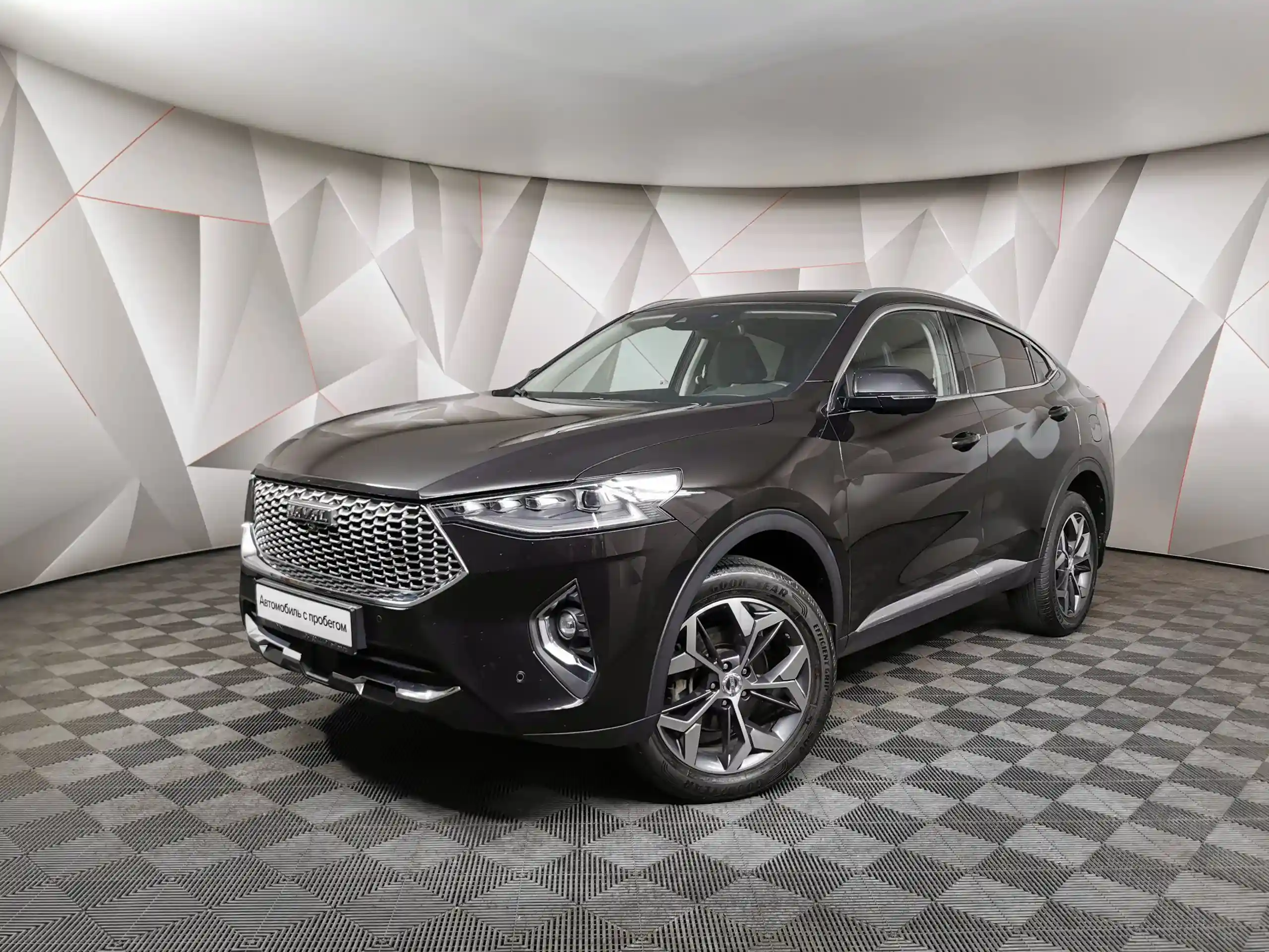 Фото автомобиля HAVAL F7, 2021 — госномер Е522ОН51. Цвет: ЧЕРНЫЙ