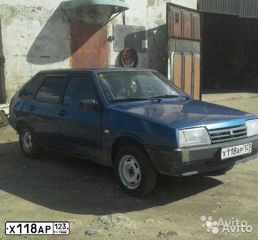 Фото автомобиля LADA 2109 SAMARA, 2002 — госномер Х118АР123. Цвет: СЕРЕБРИСТЫЙ ЯРКО-СИНИЙ