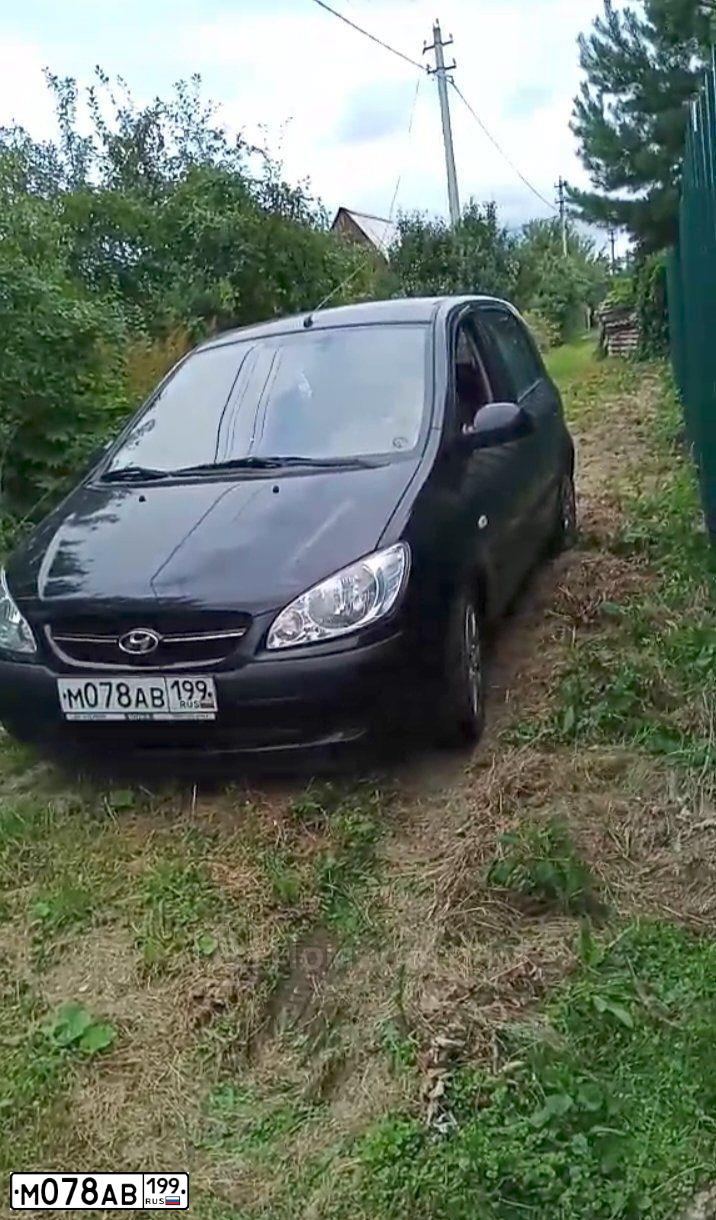 Фото автомобиля HYUNDAI GETZ, 2007 — госномер М078АВ199. Цвет: ЧЕРНЫЙ