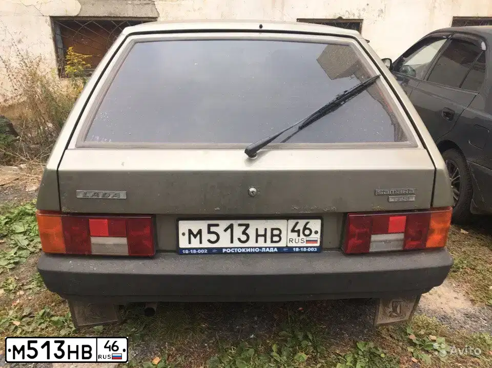 Фото автомобиля LADA 2109 SAMARA, 2002 — госномер М513НВ46. Цвет: СЕРЫЙ