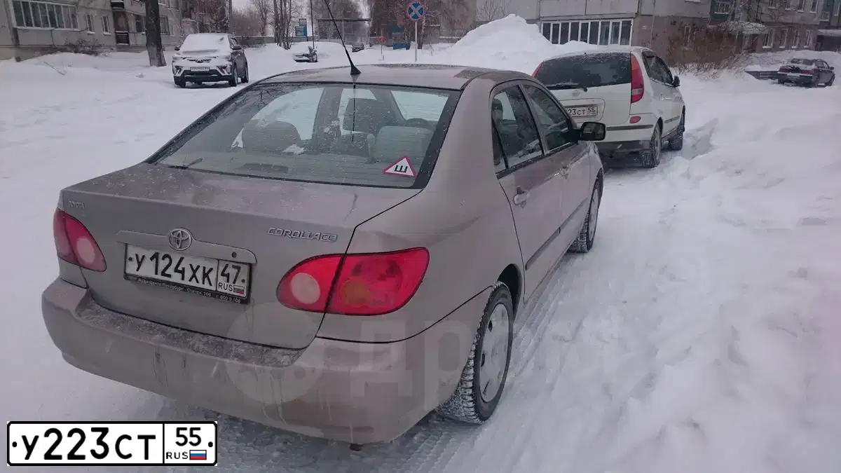 Фото автомобиля DAEWOO MATIZ, 2005 — госномер У223СТ55. Цвет: Красный
