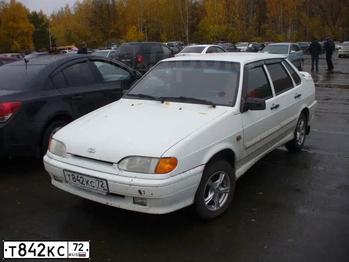 Фото автомобиля LADA 2115 SAMARA, 2012 — госномер Р757МР72. Цвет: Белый