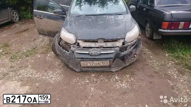 Фото автомобиля FORD FOCUS, 2012 — госномер М681СО159. Цвет: ЧЕРНЫЙ