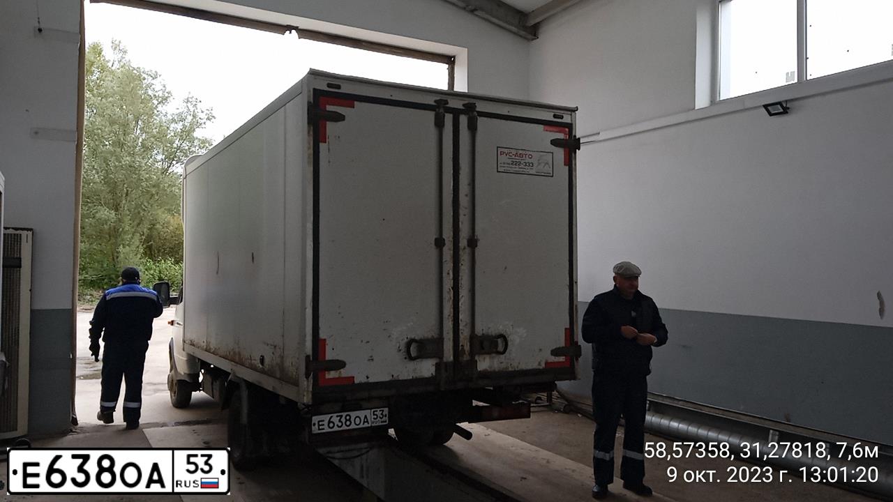 Фото автомобиля GAZ 3302 GAZEL, 2020 — госномер В378УЕ790. Цвет: Белый