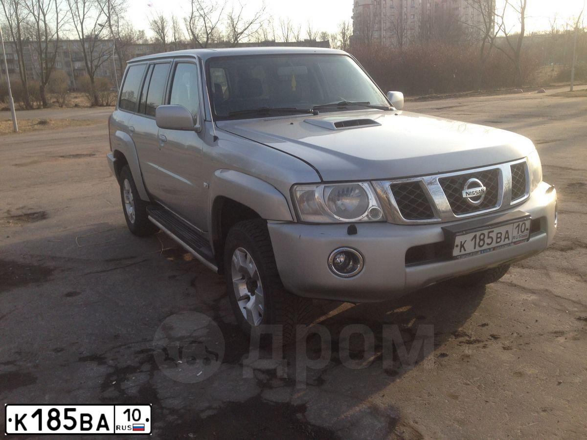 Фото автомобиля NISSAN PATROL, 2005 — госномер В457ОС147. Цвет: СЕРЕБРИСТЫЙ