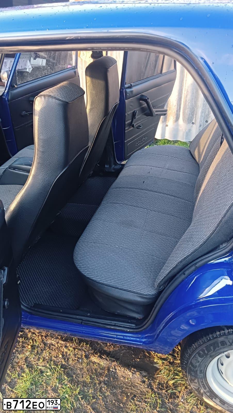 Фото автомобиля LADA 2107 LADA, 2003 — госномер О863НВ63. Цвет: синий