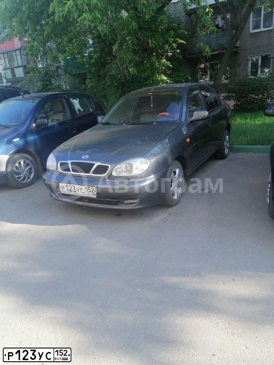 Фото автомобиля ZAZ CHANCE, 2012 — госномер Р123УС152. Цвет: ТЕМНО-СЕРЫЙ