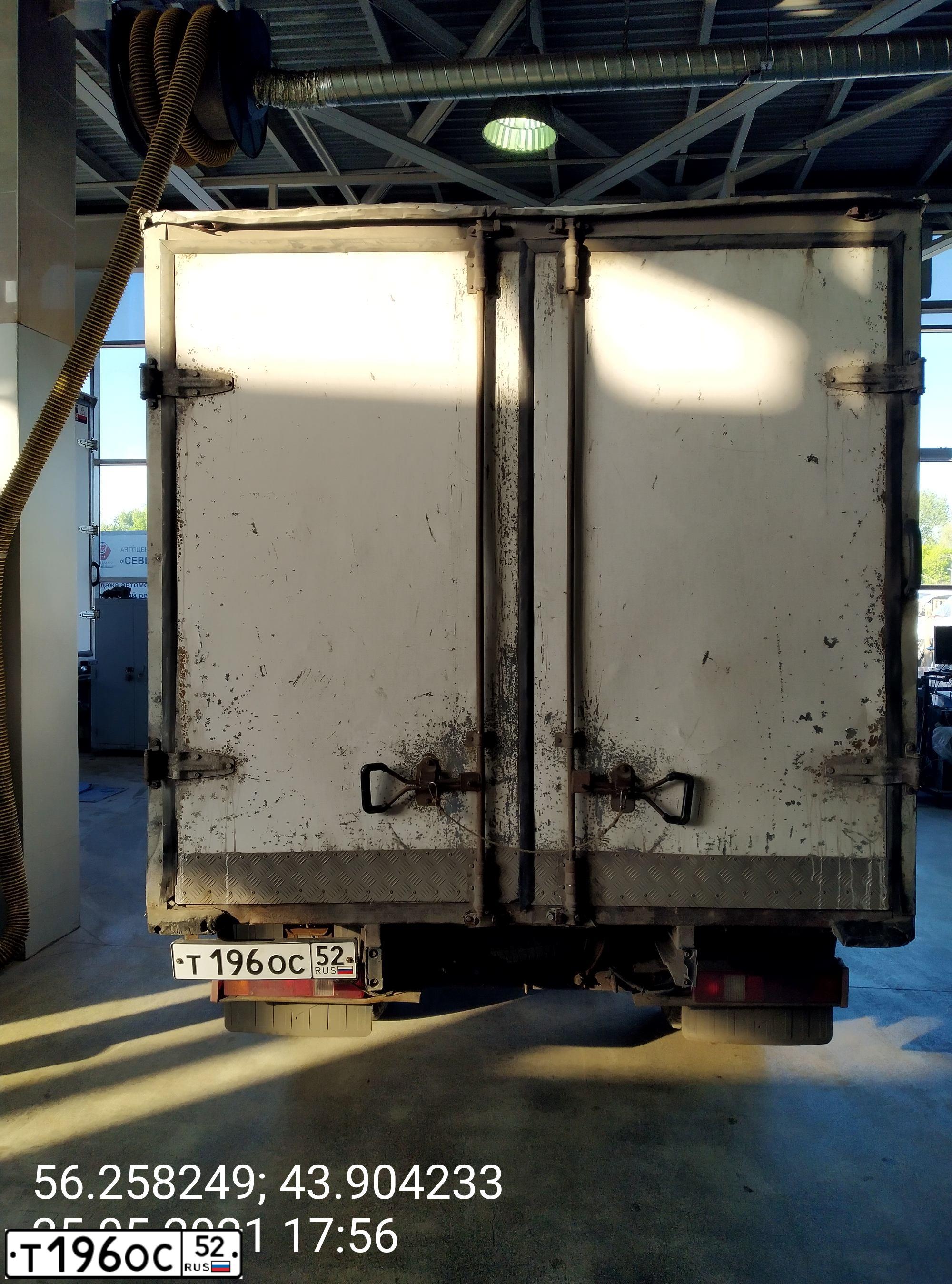 Фото автомобиля GAZ 3302 EL, 2007 — госномер Т196ОС152. Цвет: Белый