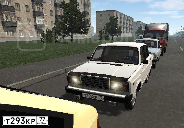 Фото автомобиля ВАЗ 21099, 1995 — госномер Т293КР77. Цвет: СИНИЙ