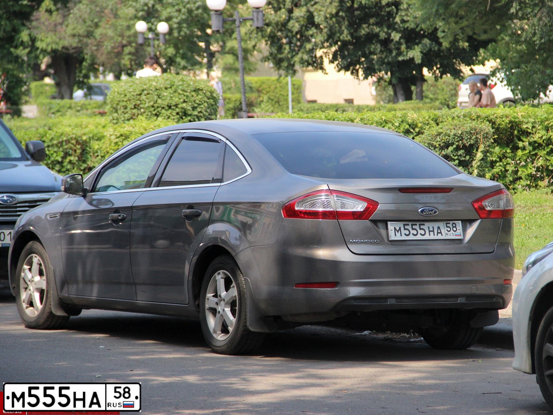 Фото автомобиля FORD MONDEO, 2011 — госномер М555НА58