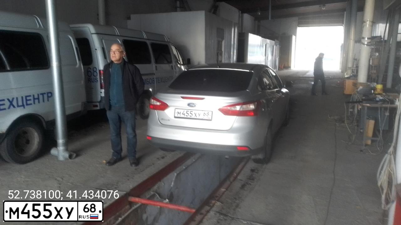 Фото автомобиля FОRD ФОРД *ФОКУС*, 2011 — госномер М455ХУ68. Цвет: СЕРЕБРИСТЫЙ