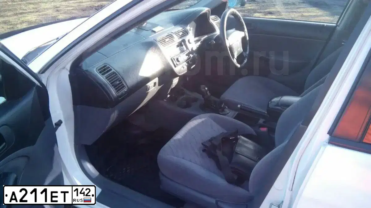Фото автомобиля HONDA FERIO, 2001 — госномер У767СМ124