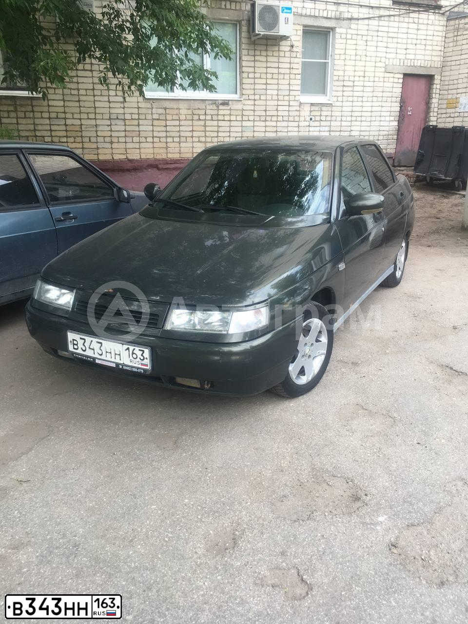 Фото автомобиля LADA 2110, 2007 — госномер В343НН163. Цвет: НЕИЗВЕСТНЫЙ