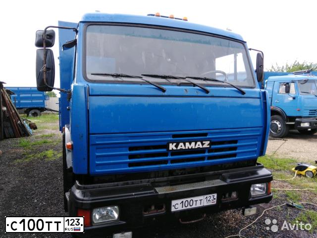 Фото автомобиля KAMAZ 53215 /6X4/, 2012 — госномер С100ТТ123. Цвет: синий