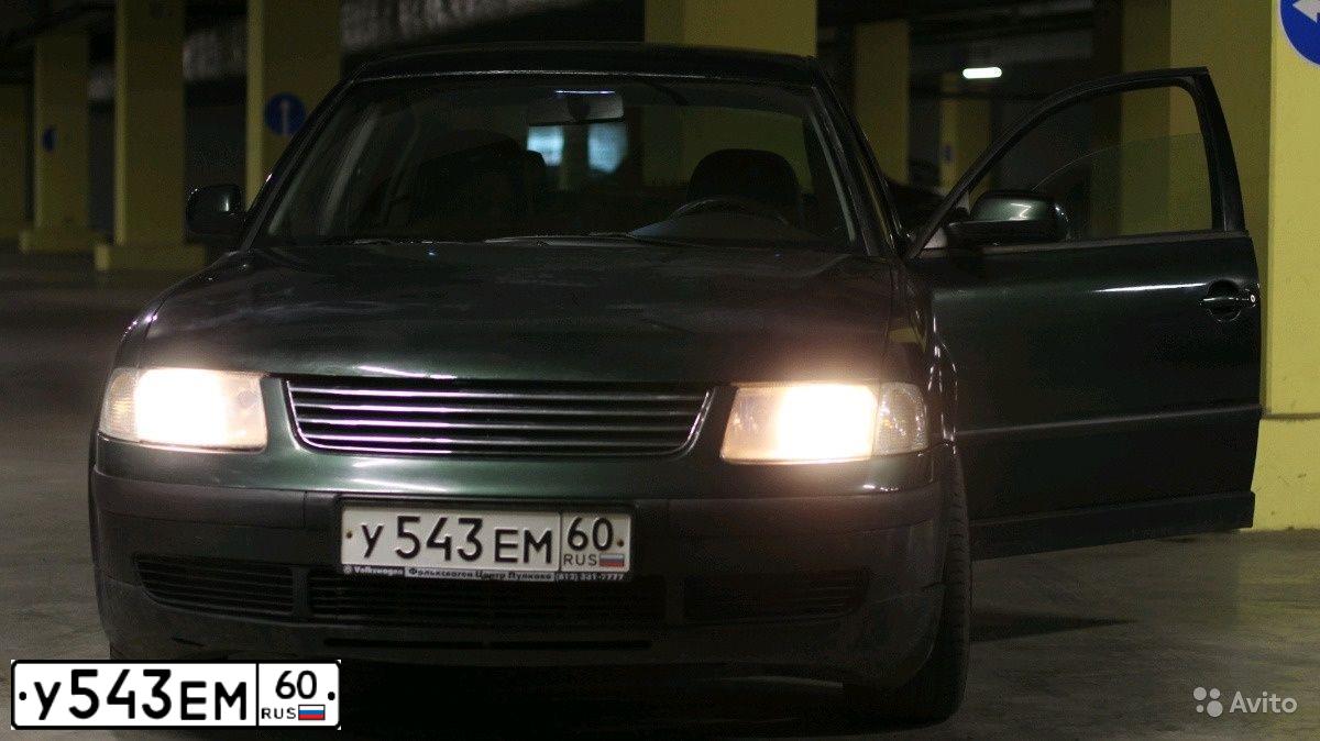 Фото автомобиля VOLKSWAGEN PASSAT, 1997 — госномер М066МА60. Цвет: ЗЕЛЕНЫЙ