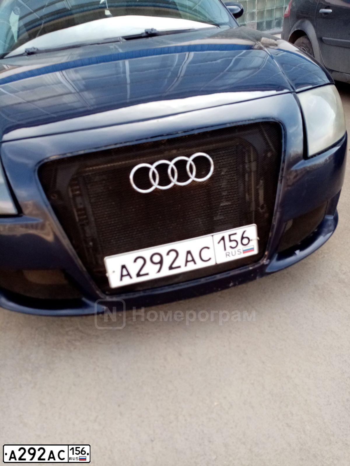 Фото автомобиля AUDI TT, 2004 — госномер А545ВМ172. Цвет: Темно-синий