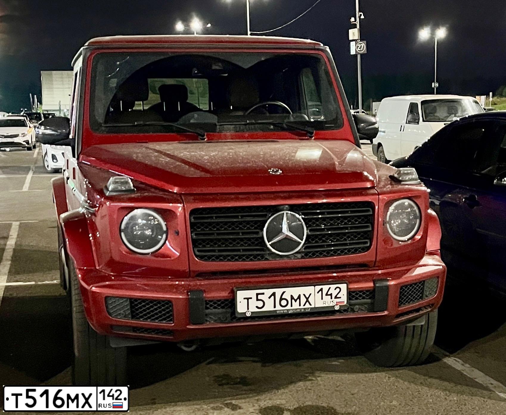 Фото автомобиля MERCEDES-BENZ G-CLASS, 2019 — госномер Т516МХ142