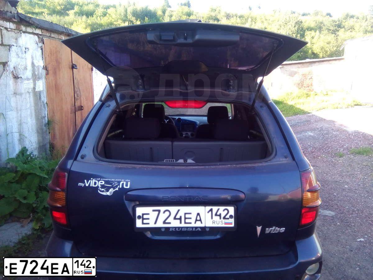 Фото автомобиля PONTIAC VIBE, 2003 — госномер Е724ЕА142. Цвет: ТЕМНО-СИНИЙ