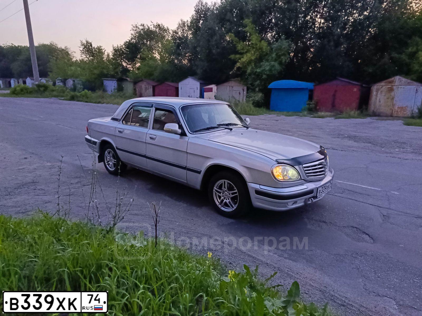 Фото автомобиля ГАЗ 31105, 2006 — госномер С754ЕА774. Цвет: Серебристый