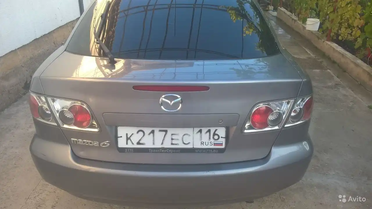 Фото автомобиля MAZDA 6, 2005 — госномер В849АК82. Цвет: ТЕМНО-СЕРЫЙ