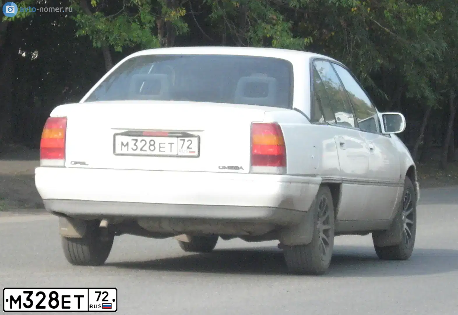 Фото автомобиля OPEL ОПЕЛЬ ОМЕGА, 1987 — госномер А205ЕЕ72. Цвет: БЕЛЫЙ