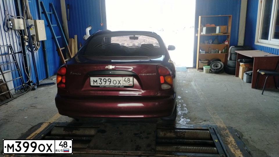 Фото автомобиля ZAZ LANOS, 2005 — госномер Н474ХН71. Цвет: ВИШНЕВЫЙ