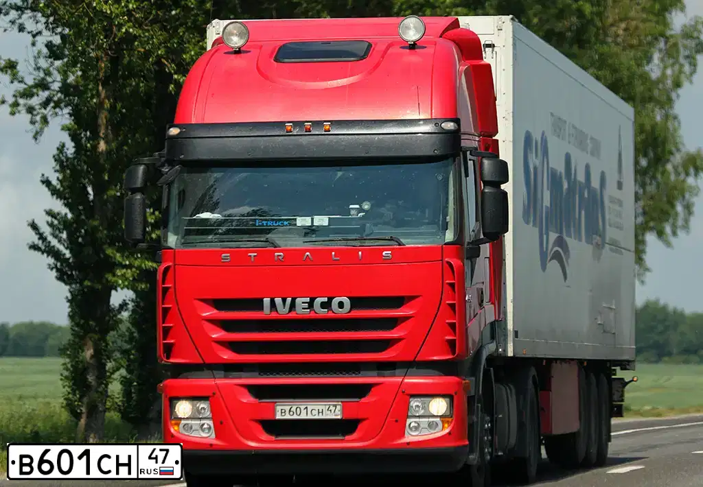 Фото автомобиля IVECO STRALIS, 2011 — госномер В601СН47