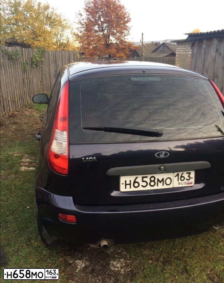 Фото автомобиля LADA 1119 KALINA, 2008 — госномер Н658МО163. Цвет: СИНЕ-ФИОЛЕТОВЫЙ