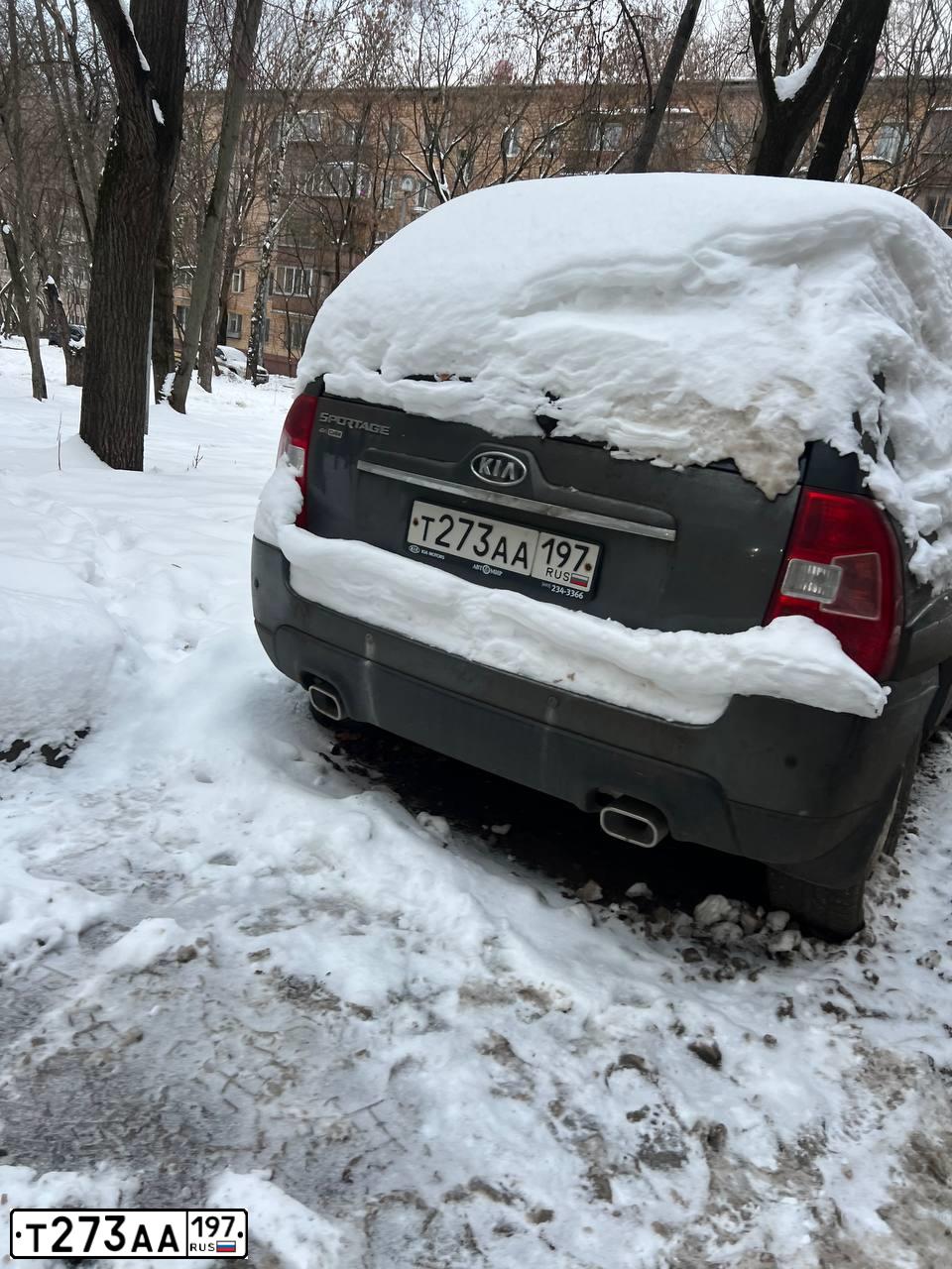 Фото автомобиля KIA SPORTAGE, 2010 — госномер Т273АА197. Цвет: СЕРЫЙ МЕТАЛЛИК