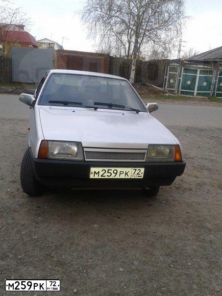 Фото автомобиля ВАЗ21099, 2002 — госномер А369ЕВ72. Цвет: СЕРЕБРИСТЫЙ
