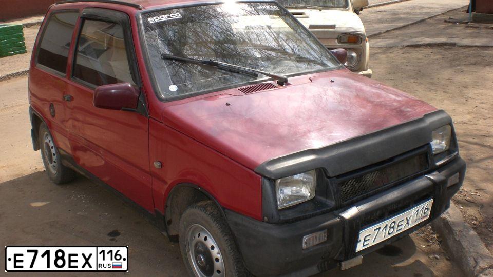 Фото автомобиля GAZ 3302 GAZEL, 2017 — госномер Е718ЕХ116. Цвет: Белый