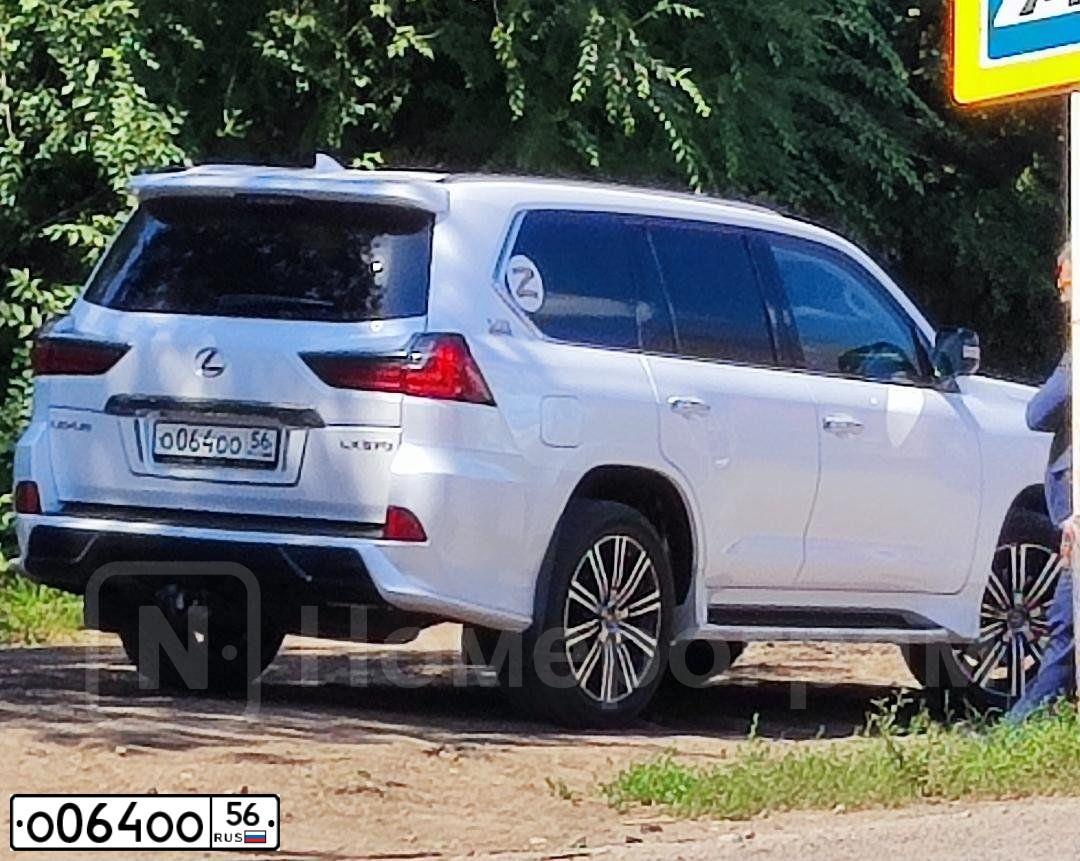 Фото автомобиля MERCEDES GL-KLASSE, 2007 — госномер О064ОО56. Цвет: ЧЕРНЫЙ