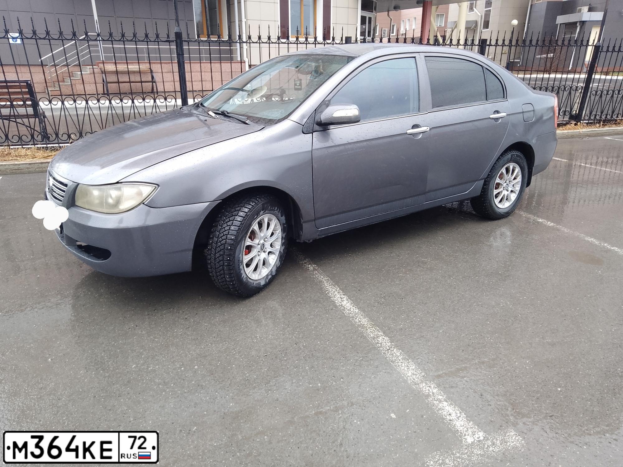 Фото автомобиля LIFAN SOLANO, 2010 — госномер С292МЕ72. Цвет: СТАЛЬНОЙ (СЕРЫЙ)