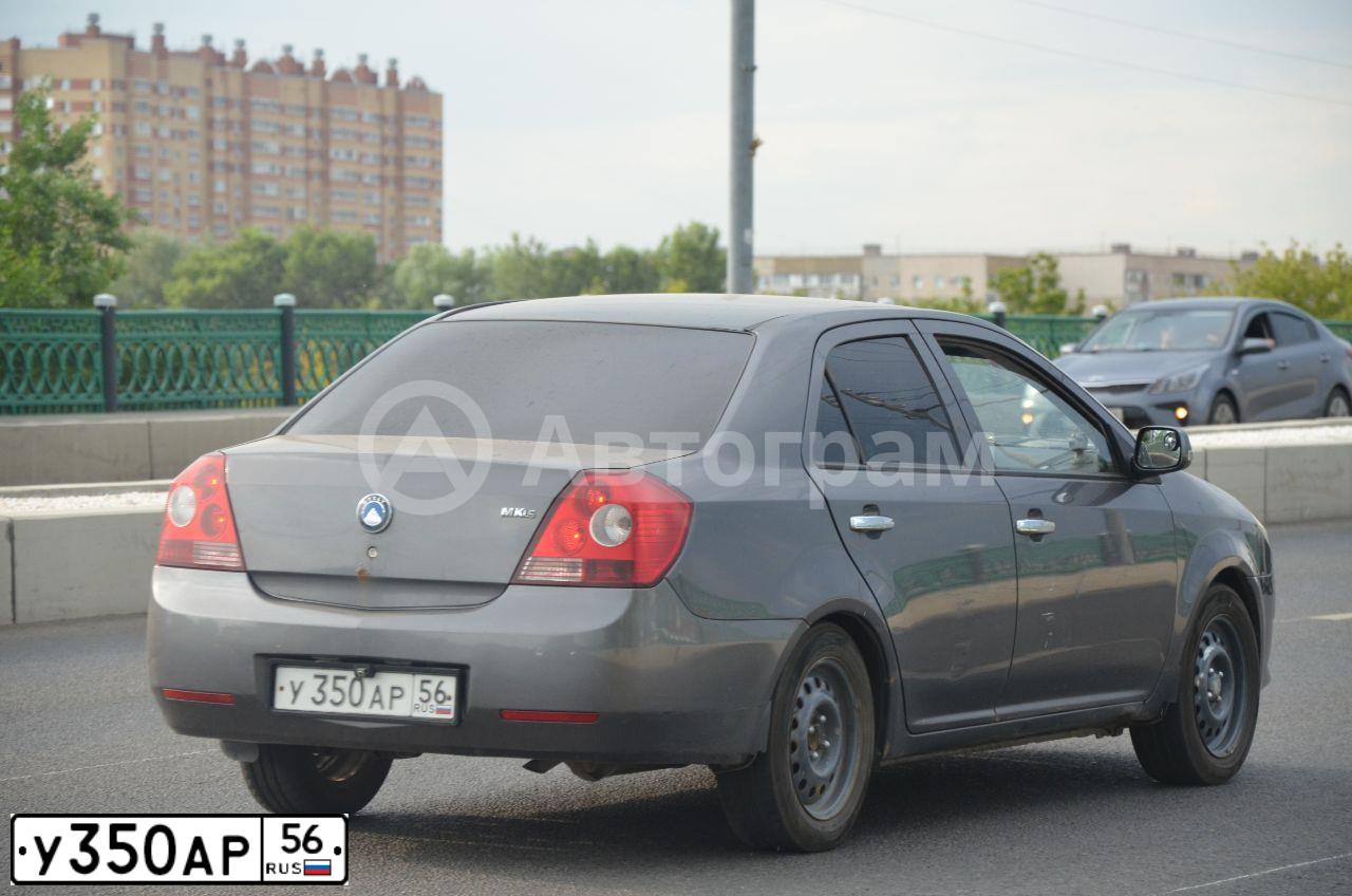 Фото автомобиля GEELY MK, 2013 — госномер У350АР56