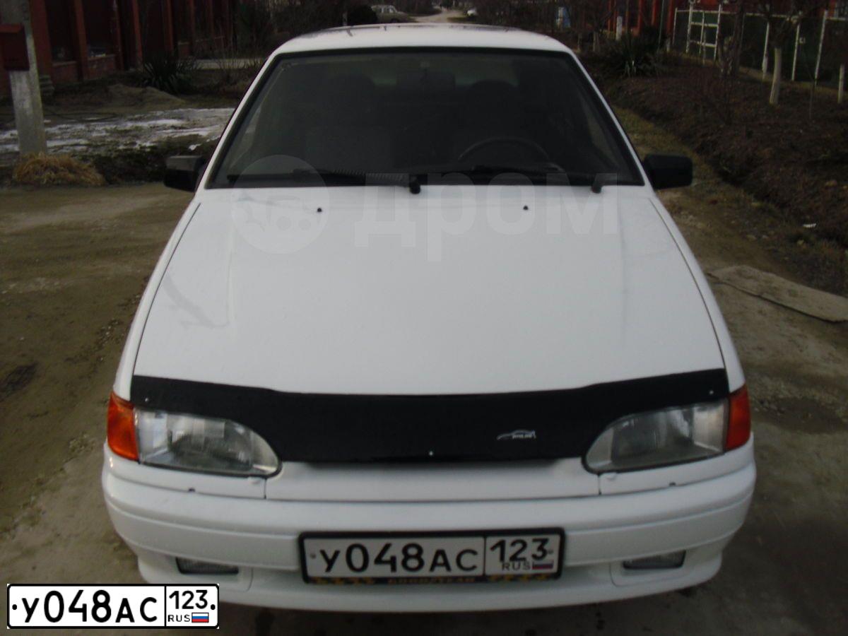 Фото автомобиля LADA 2114 SAMARA, 2010 — госномер М409ТМ93. Цвет: Белый