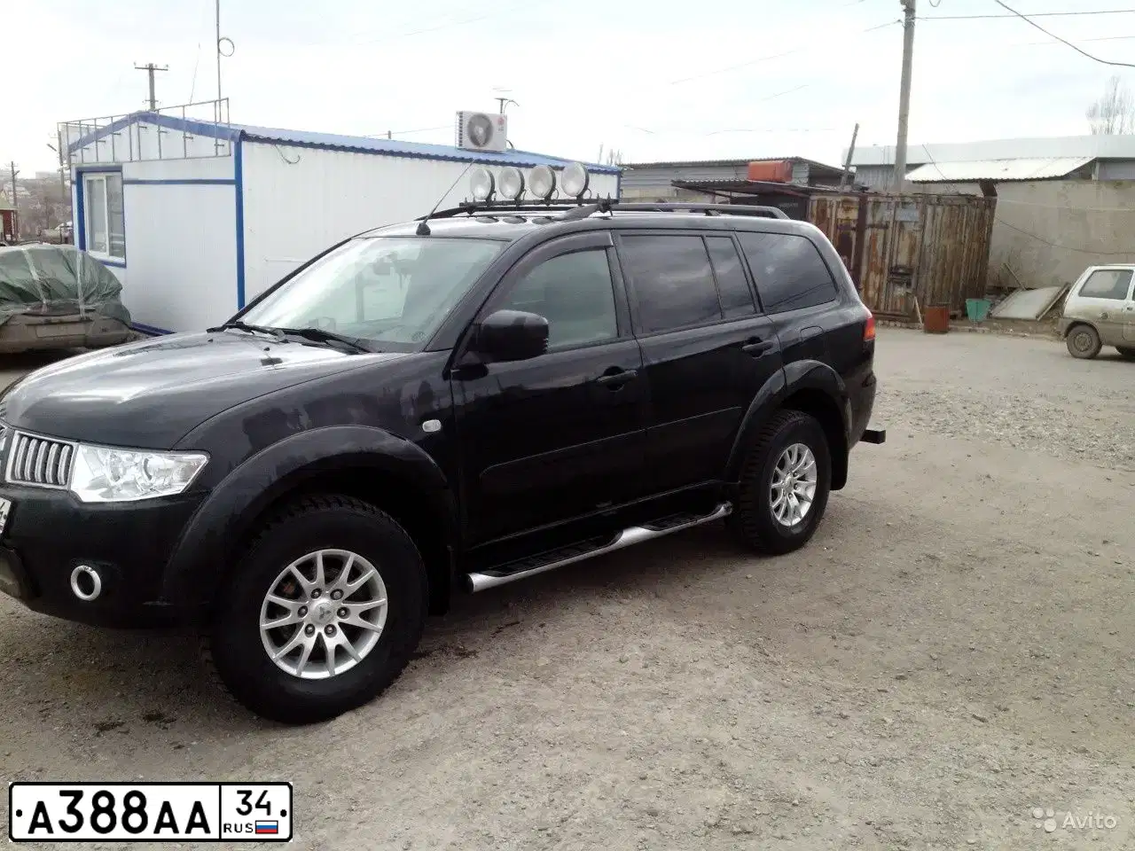 Фото автомобиля MITSUBISHI МIТSUВISНI РАJЕRО SРОRТ 2.5, 2010 — госномер А388АА34. Цвет: ЧЕРНЫЙ