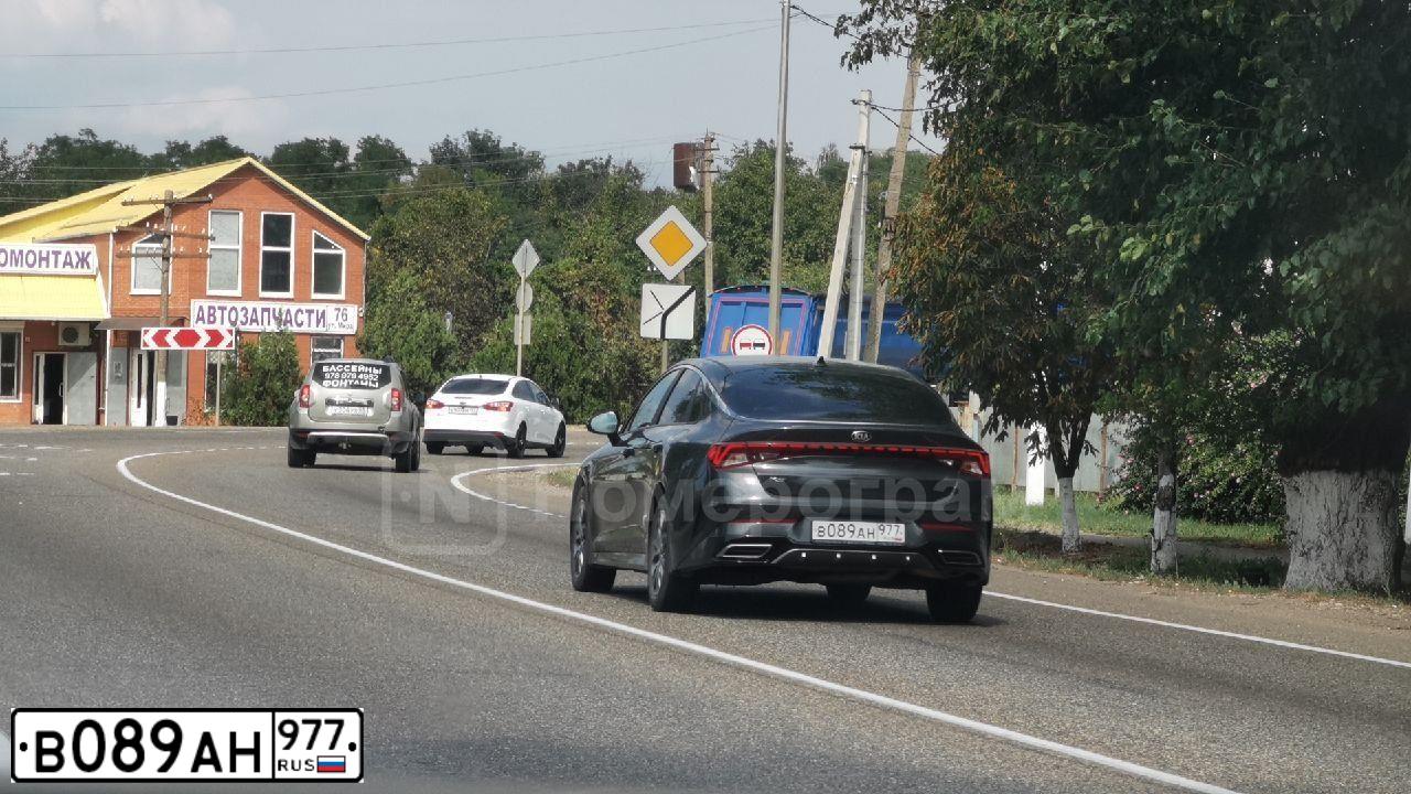 Фото автомобиля KIA K5, 2021 — госномер Р098СО797