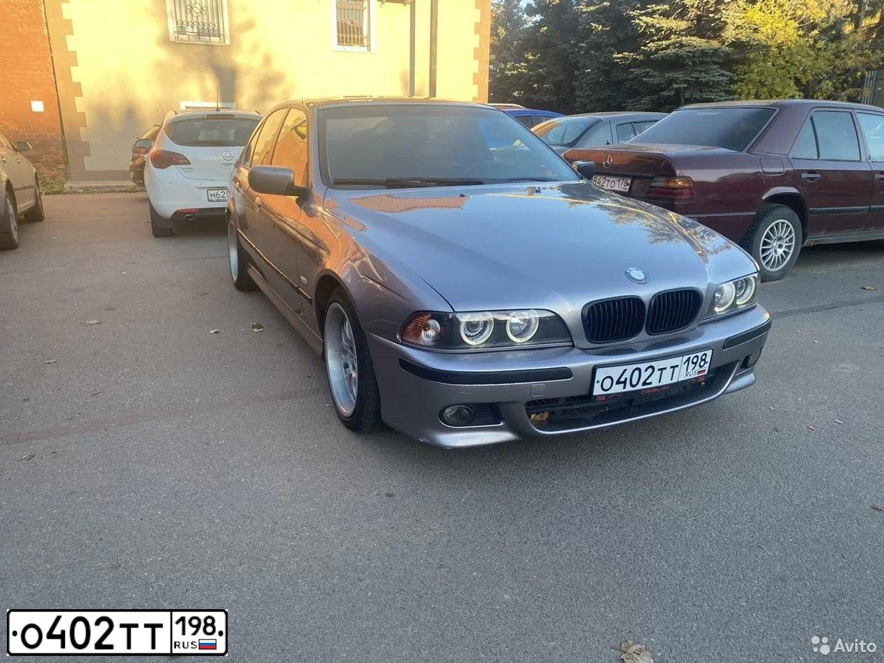 Фото автомобиля BMW 523 IA, 1996 — госномер М841УР198. Цвет: СЕРЕБРИСТЫЙ
