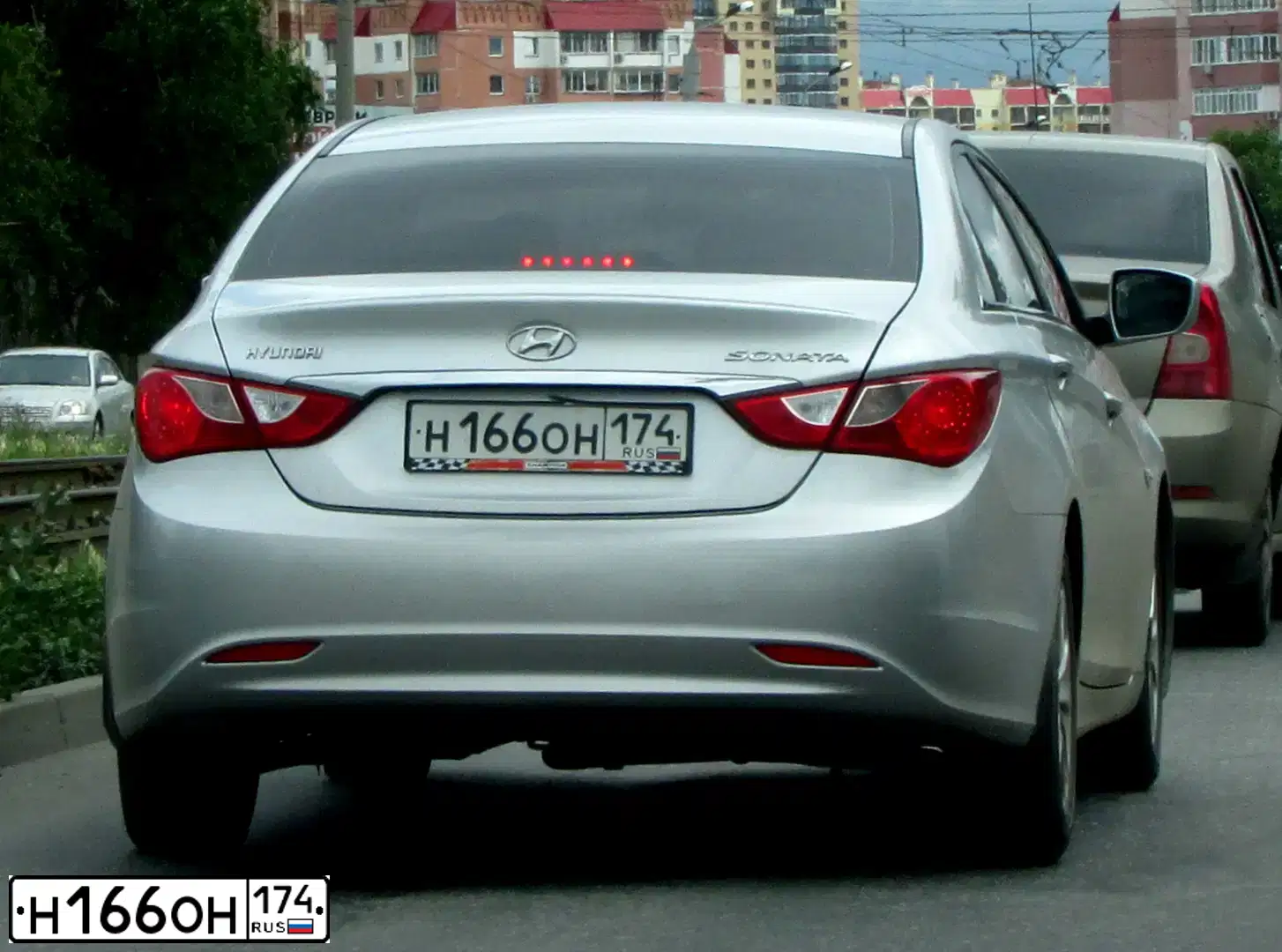 Фото автомобиля LADA GRANTA, 2013 — госномер С410ТР89. Цвет: ЧЕРНЫЙ