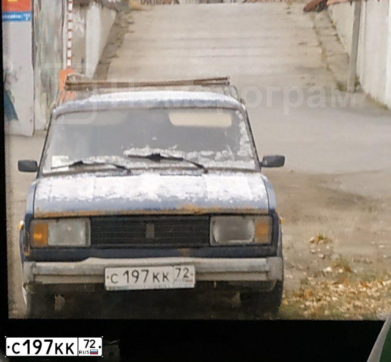Фото автомобиля LADA 2104, 1999 — госномер С197КК72. Цвет: СИНИЙ