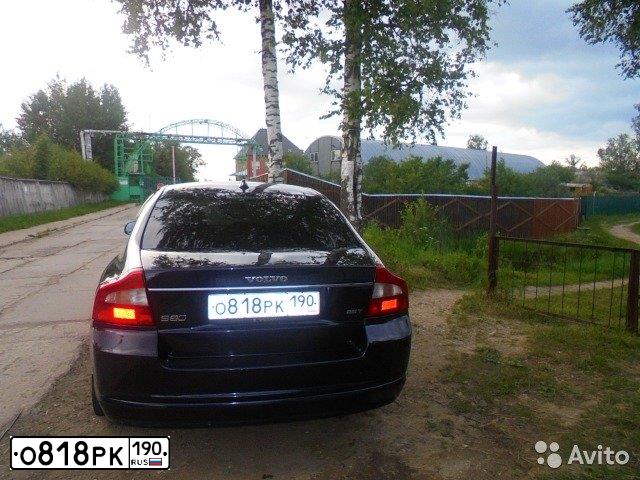 Фото автомобиля VOLVO S80, 2007 — госномер Н170УА152. Цвет: СИНИЙ ТЕМНЫЙ