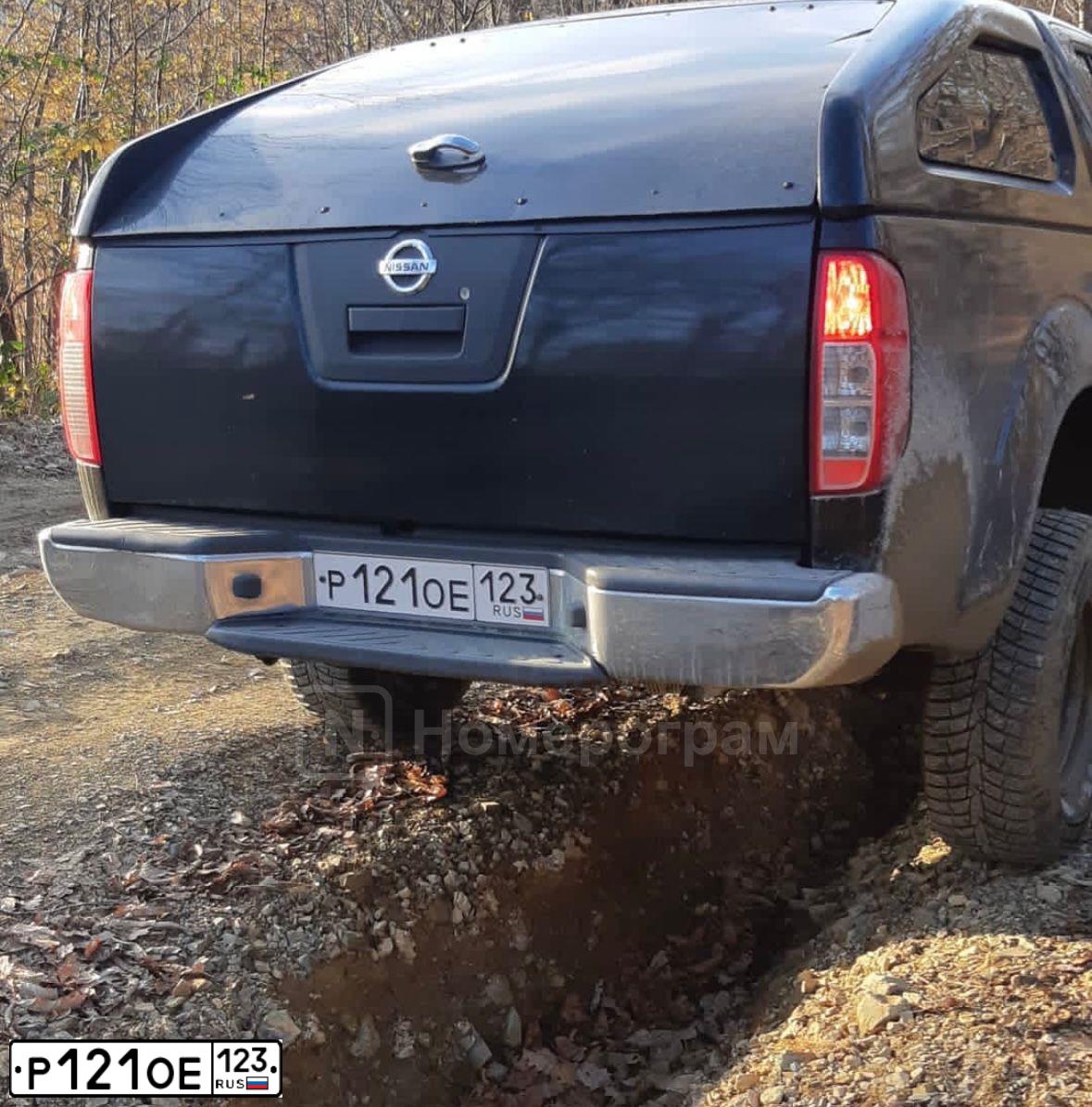 Фото автомобиля NISSAN NAVARA, 2007 — госномер А779УЕ193. Цвет: ЧЕРНЫЙ