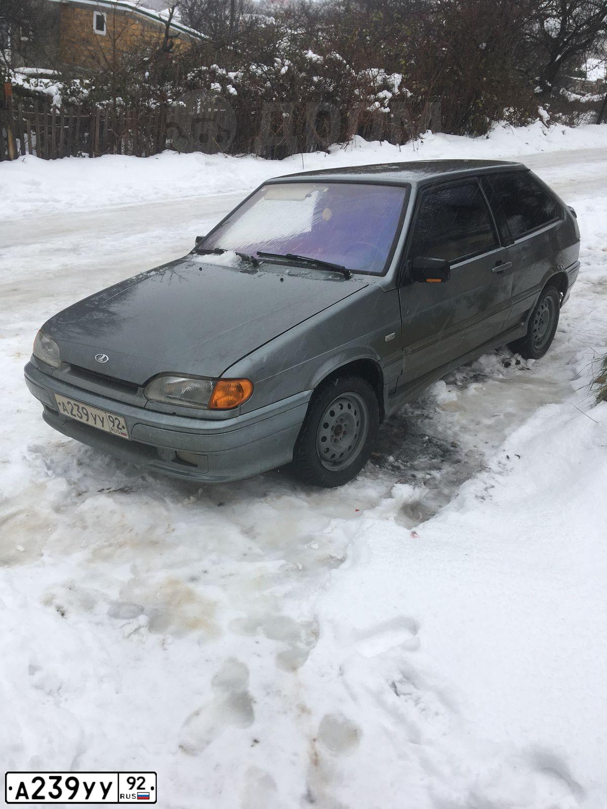 Фото автомобиля LADA 2113 SAMARA, 2011 — госномер В149ОВ161. Цвет: средний серо-зеленый металлик
